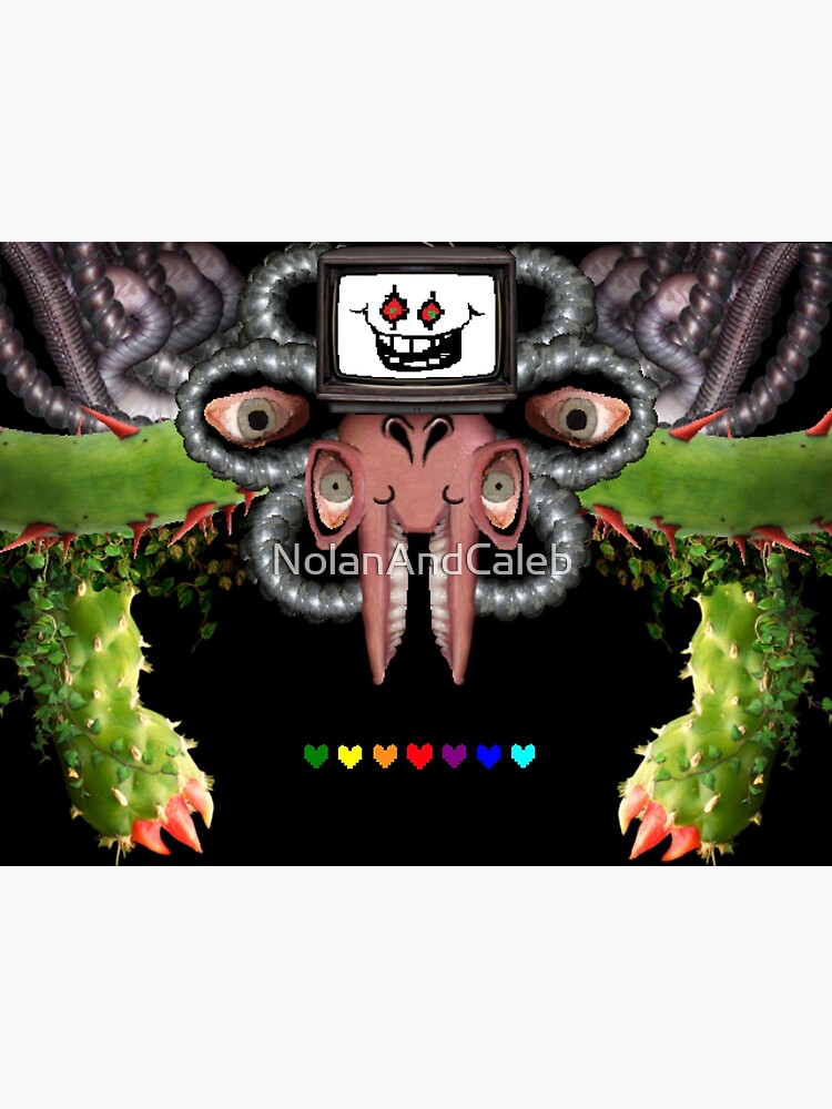 Flowey Omega - UNDERTALE - Pixel art Sticker for Sale by GEEKsomniac