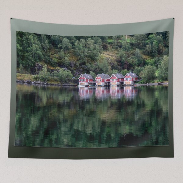 Item preview, The Boat Houses designed and sold by Kathy Weaver.
