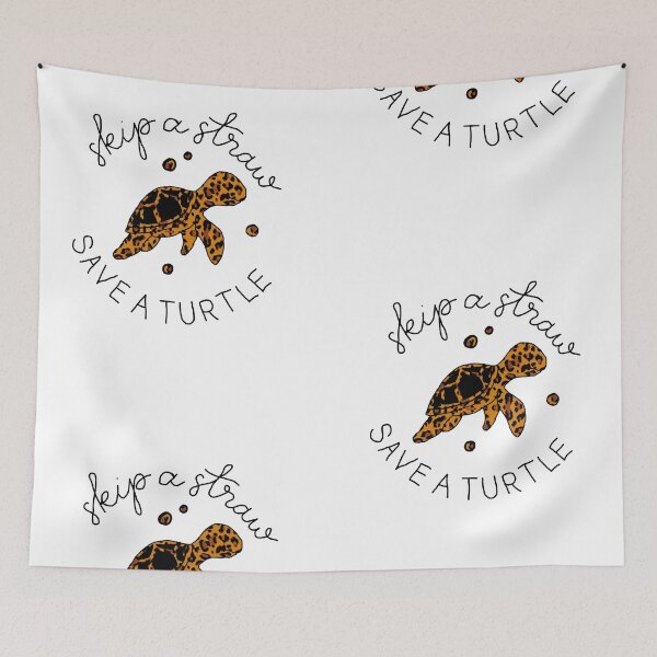 Item preview, Copy of Skip a Straw save a Turtle designed and sold by Sioox.