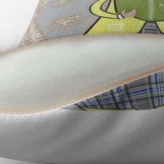 Alternate view of The Reader Throw Pillow