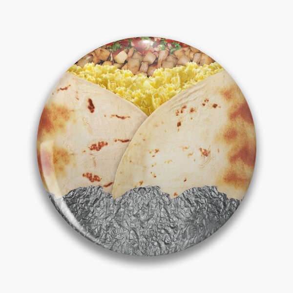 Item preview, Egg, Potato, and Pico Breakfast Burrito designed and sold by GroovyRaffRaff.