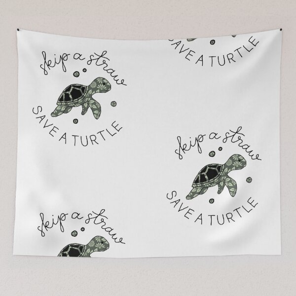 Item preview, Copy of Skip a Straw save a Turtle designed and sold by Sioox.