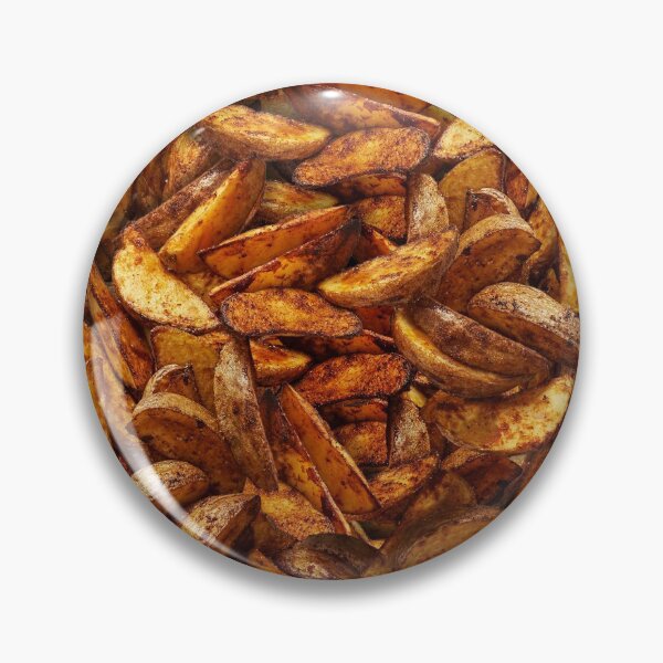 Aperçu de l'œuvre Modèle sans couture de frites de steak créée et vendue par GroovyRaffRaff.