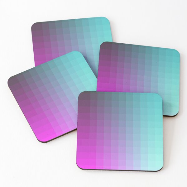 Item preview, Purple Teal Color Pixel designed and sold by ShaMiLaB.