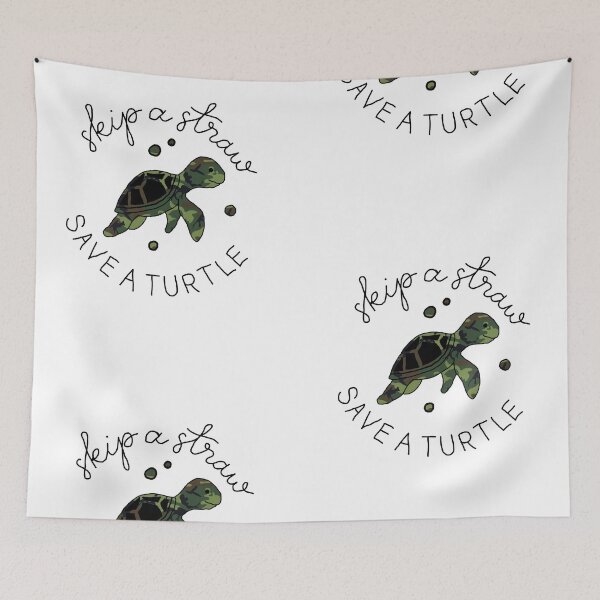 Item preview, Copy of Skip a Straw save a Turtle designed and sold by Sioox.