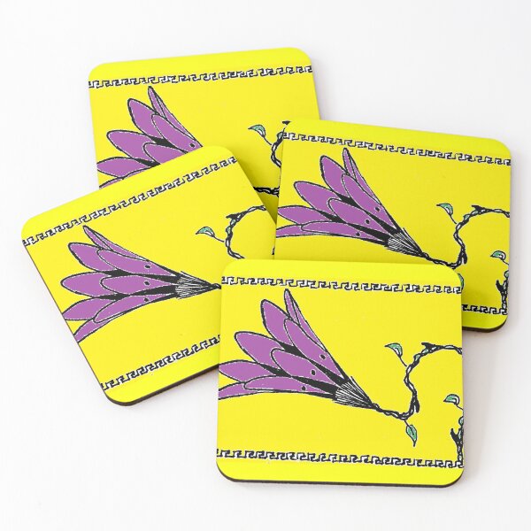 Item preview, Violet and Yellow Flower  designed and sold by KNBS.