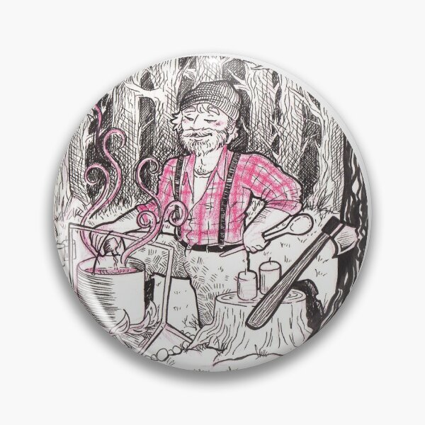 Item preview, Lumberjack Who Makes Scented Candles - Circle designed and sold by srw110.