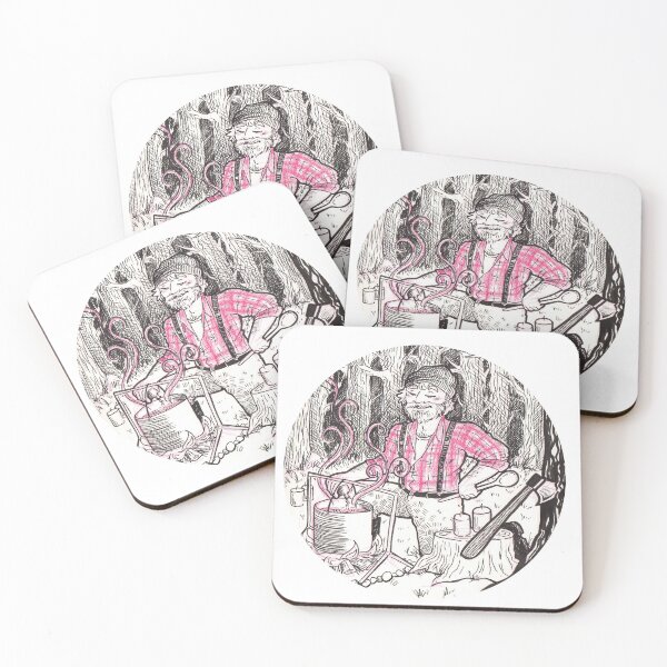 Item preview, Lumberjack Who Makes Scented Candles - Circle designed and sold by srw110.
