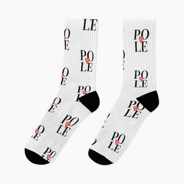 Item preview, Pole LOVE ~  Red Heart Black Graphic Design designed and sold by PoledanceTee.