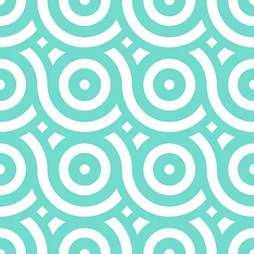 Artwork thumbnail, Geometric Pattern: Loop: Poolside by Red Wolf