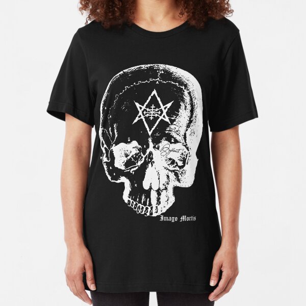 Baphomet Skull Slim Fit T-Shirt