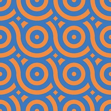 Artwork thumbnail, Geometric Pattern: Loop: Sunset Dramatica by Red Wolf