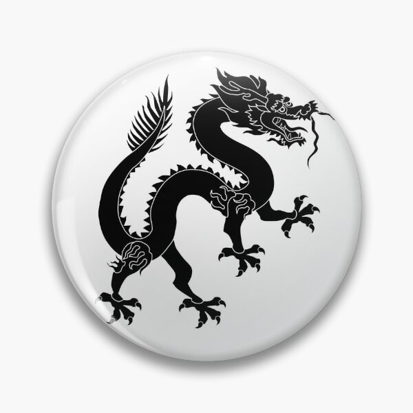 Item preview, Black Chinese Dragon designed and sold by KNBS.