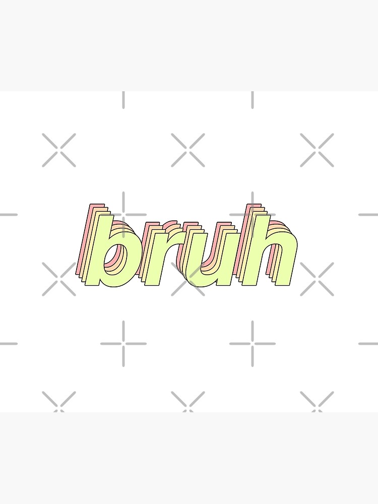 Bruh Shirt Funny Aesthetic Meme Gift Duvet Cover By Smoothnoob Redbubble - aesthetic shirts on roblox