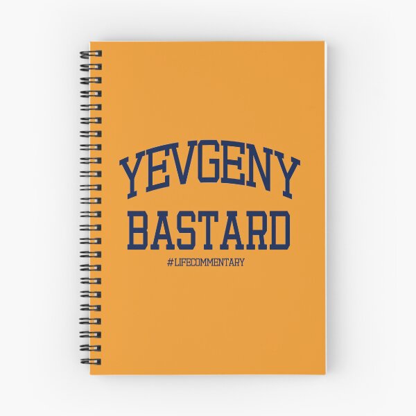 Item preview, Yevgeny Bastard (navy) #LifeCommentary designed and sold by nickheathsport.