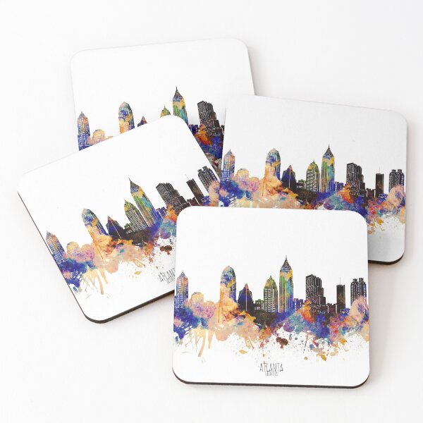 Item preview, atlanta skyline designed and sold by BekimART2.