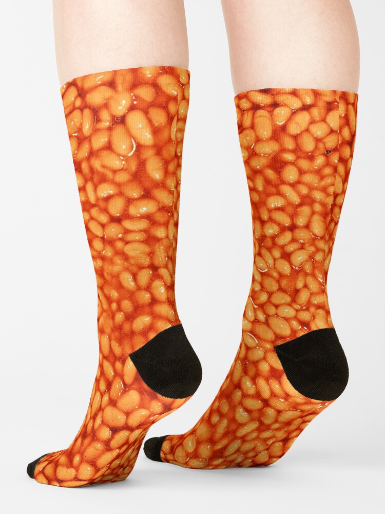 Alternate view of Beans In Things Pattern Socks