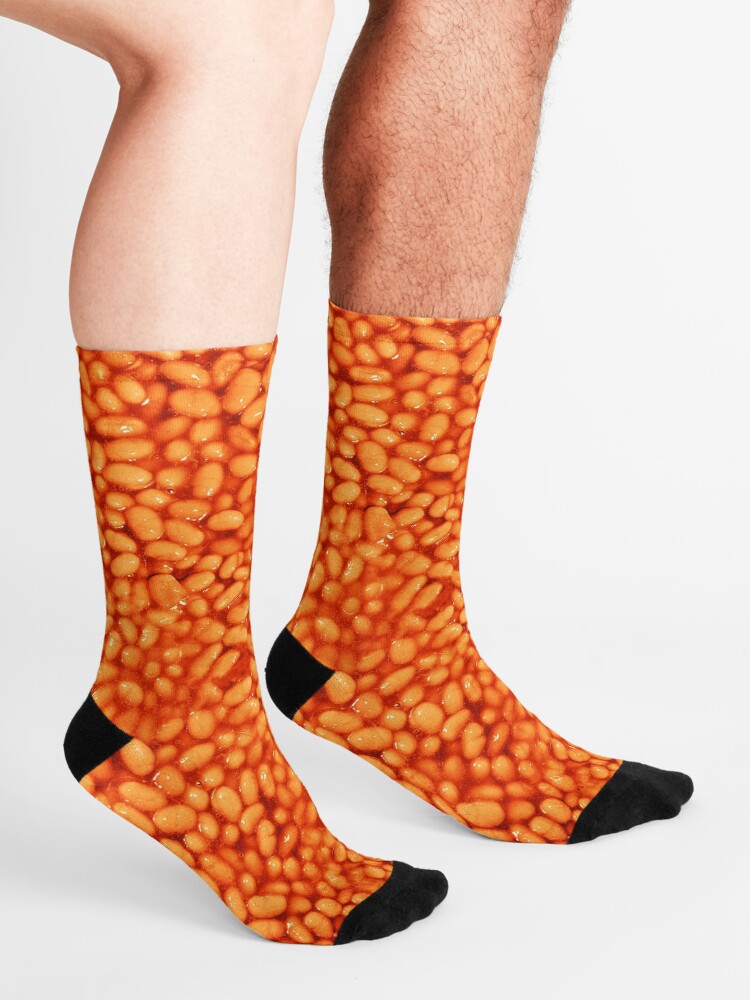 Alternate view of Beans In Things Pattern Socks