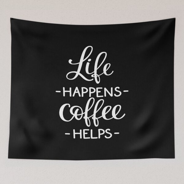 Item preview, Life Happens Coffee Helps designed and sold by ProjectX23.