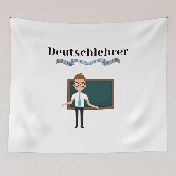 Item preview, Male German Teacher Deutschlehrer  designed and sold by Time4German.