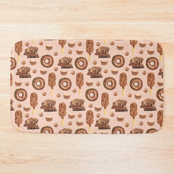 Item preview, Cute Ice Cream Chocolate Pattern designed and sold by LemoBoy.
