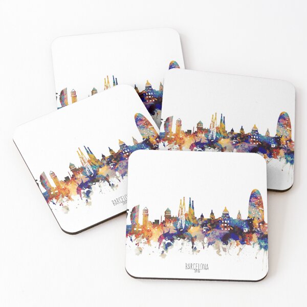 Item preview, barcelona skyline designed and sold by BekimART2.