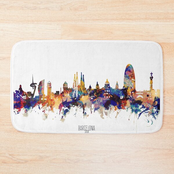 Item preview, barcelona skyline designed and sold by BekimART2.