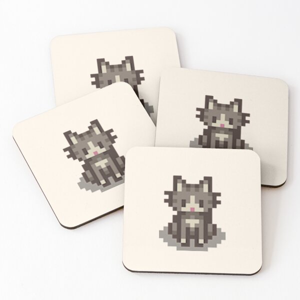 Item preview, Stardew Valley Pet Cat designed and sold by r9440.
