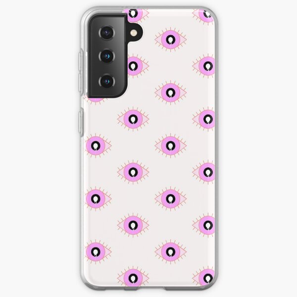 Pink evil eye Samsung Galaxy Soft Case