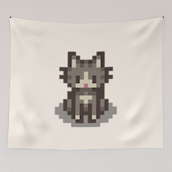 Item preview, Stardew Valley Pet Cat designed and sold by r9440.