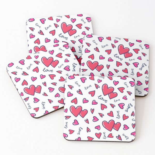 Item preview, Hearts - Doodle designed and sold by karspaul.