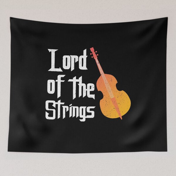Item preview, lord of the strings double bass music gift designed and sold by redshirtz.