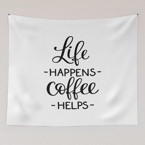 Item preview, Life Happens Coffee Helps designed and sold by ProjectX23.