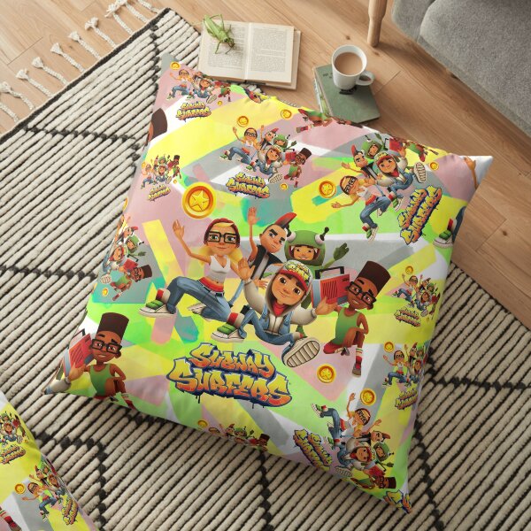 Subway surfers Floor Pillow