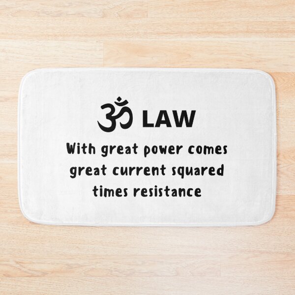 Item preview, Ohms Law Power Formula Engineering Design Merch designed and sold by EngineeringTees.