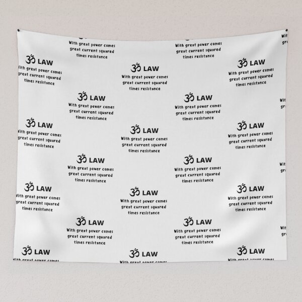 Item preview, Ohms Law Power Formula Engineering Design Merch designed and sold by EngineeringTees.