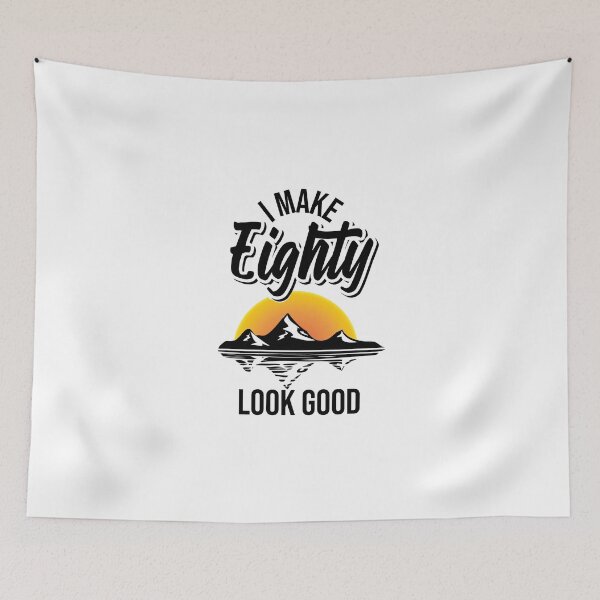 Item preview, 80 years - 80th birthday designed and sold by Cutebutfunny.