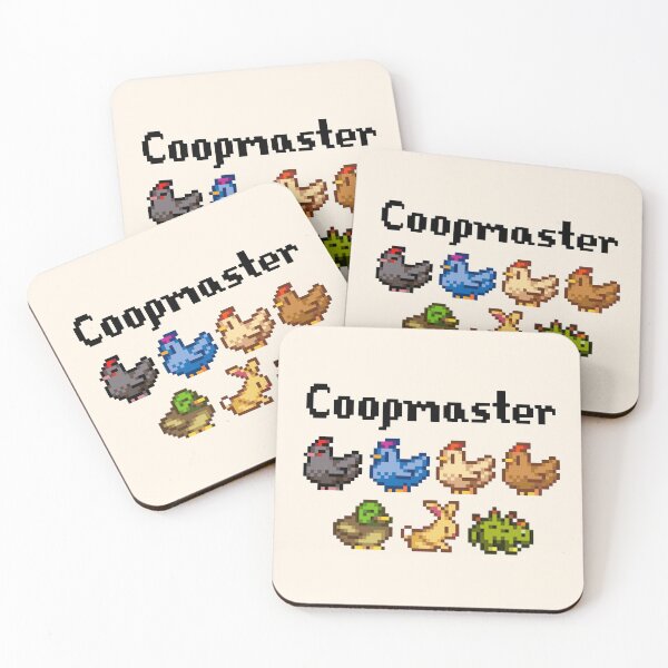 Item preview, Stardew Valley Coopmaster Coop Animals  designed and sold by r9440.