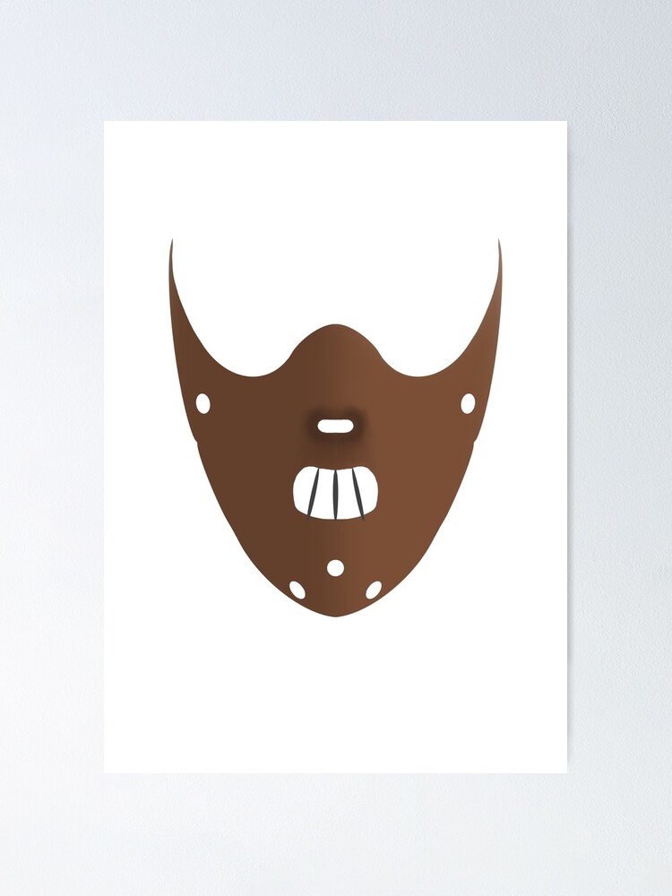 Hannibal Lecter Mask Vector/raster SVG PNG, 47% OFF