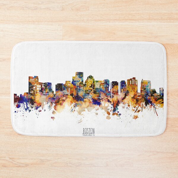 Item preview, boston skyline designed and sold by BekimART2.