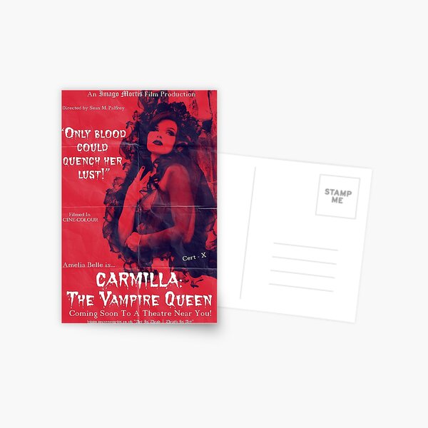 Carmilla: The Vampire Queen Postcard