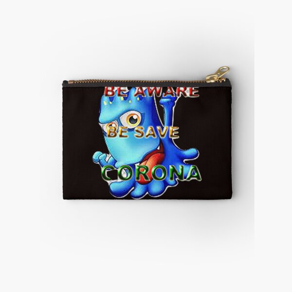 Item preview, BE SAVE, BE AWARE,CORONA,colorful abstraction designed and sold by Adri Barnard.