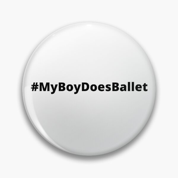 Item preview, MY BOY DOES BALLET with BLACK HASHTAG designed and sold by myboydoesballet.