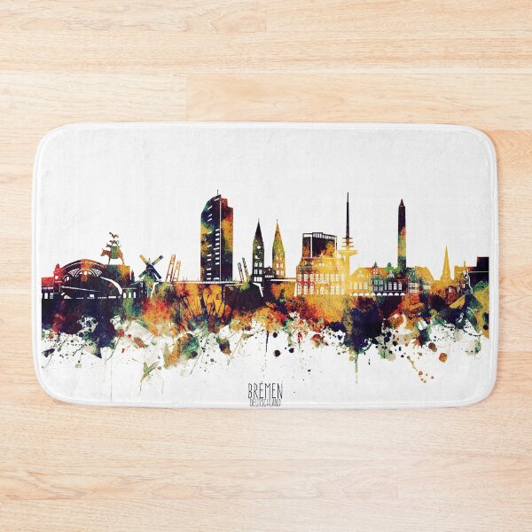 Item preview, bremen skyline designed and sold by BekimART2.