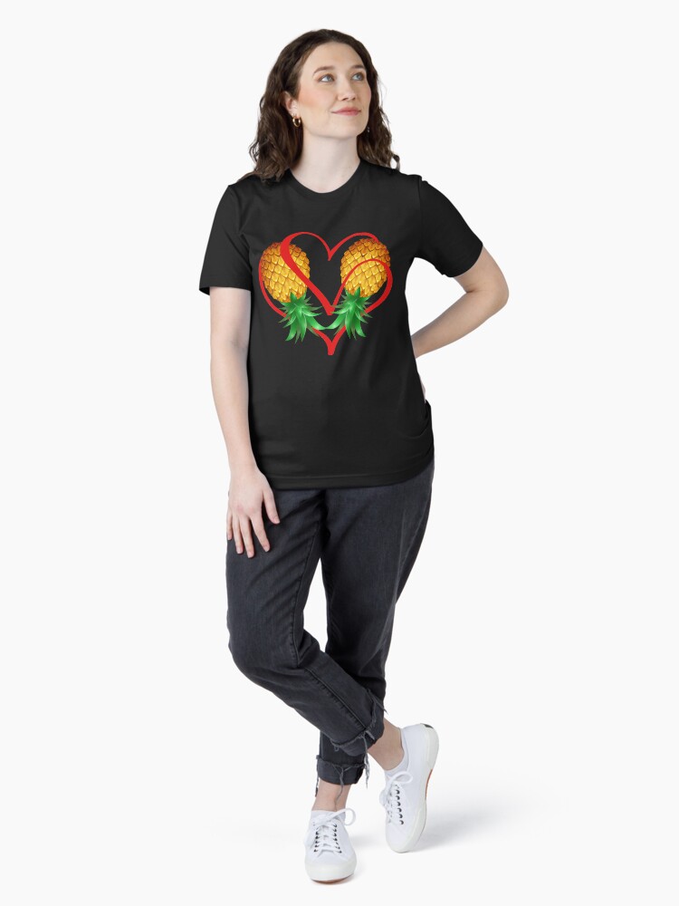 Pyjama deux pièces cou rond motif ananas • Tous en Pyjama