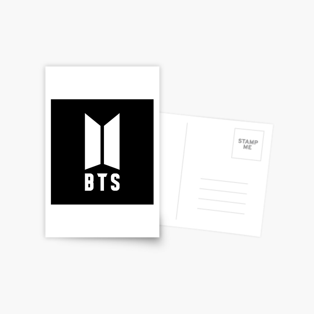 BTS Logo White and Black iPad Case & Skin for Sale by intothesands