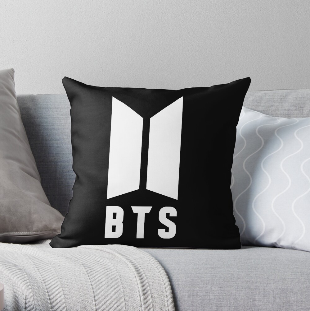 BTS Logo White and Black iPad Case & Skin for Sale by intothesands