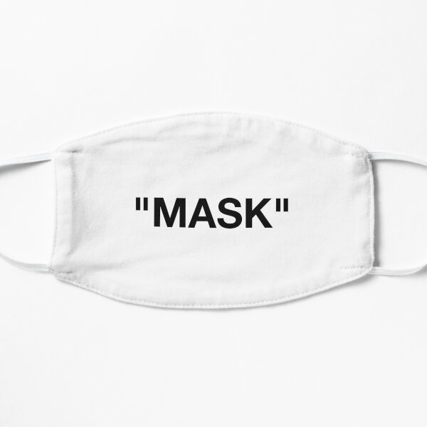 MASQUE Off White Style Masque sans plis