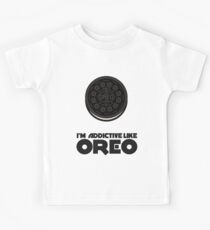 Ich bin süchtig wie Oreo Kinder T-Shirt