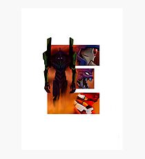 Geek letter E Photographic Print